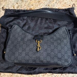 ***GORGEOUS Authentic Vintage JACKIE 1961 GUCCI Clasp Shoulder Bag